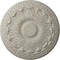 Ekena Millwork Colton Ceiling Medallion (Fits Canopies up to 4 3/4"), 15 3/4"OD x 1 1/2"P, Pot of Cream Crackle CM15CNPCC - alternate 1